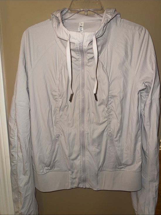 lululemon athletica Jackets & Blazers - Lululemon Street To Studio Dune Full Zip Up Jacket 10 EUC Hooded